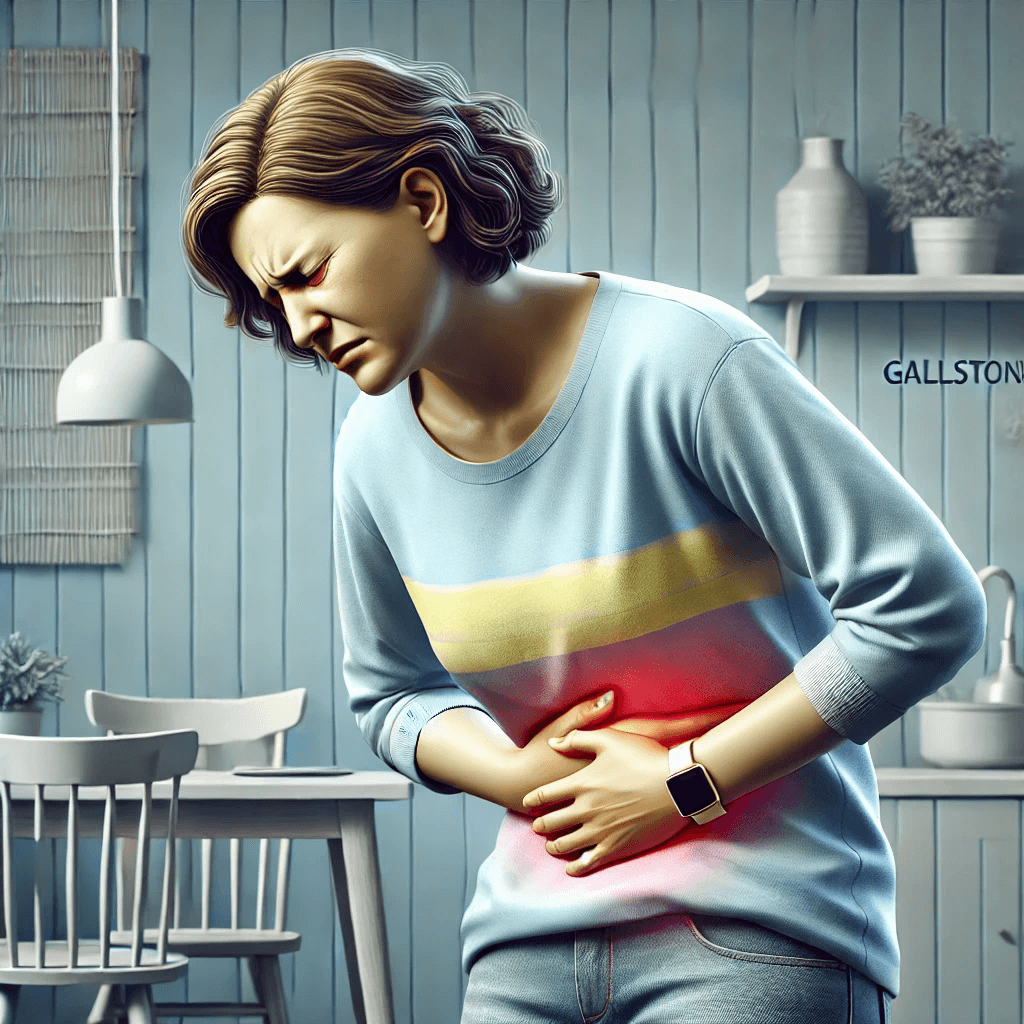 40대 주부 담석증 통증 관련 이미지