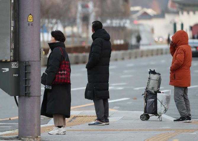 강추위