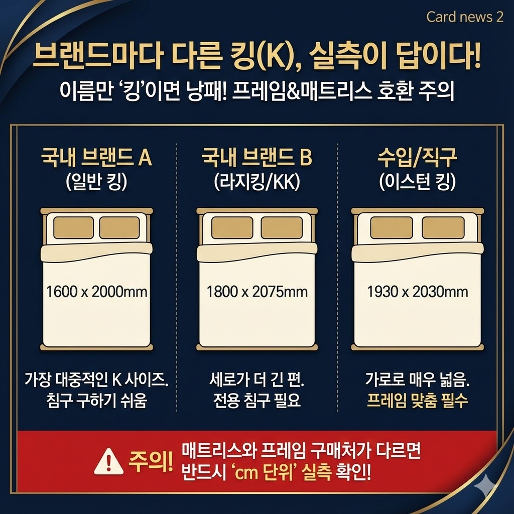 침대사이즈규격