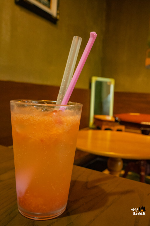 사맛디 커피실록 음료 케이크