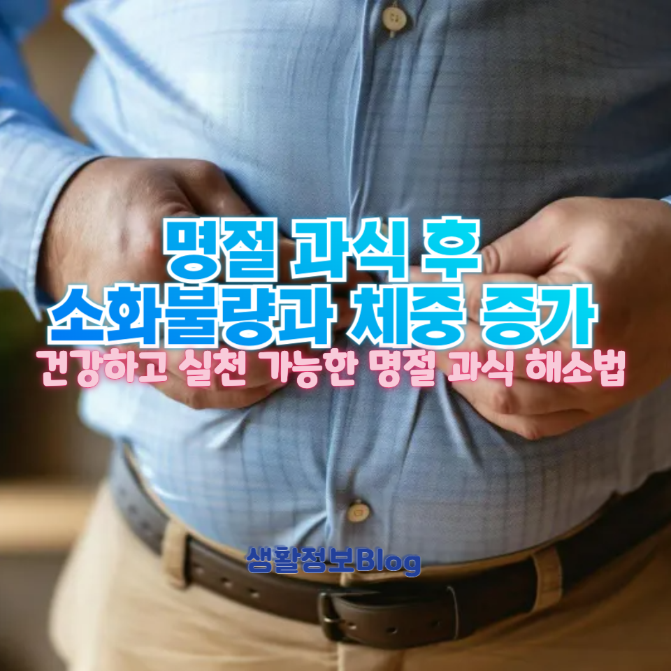 명절 과식 해소법