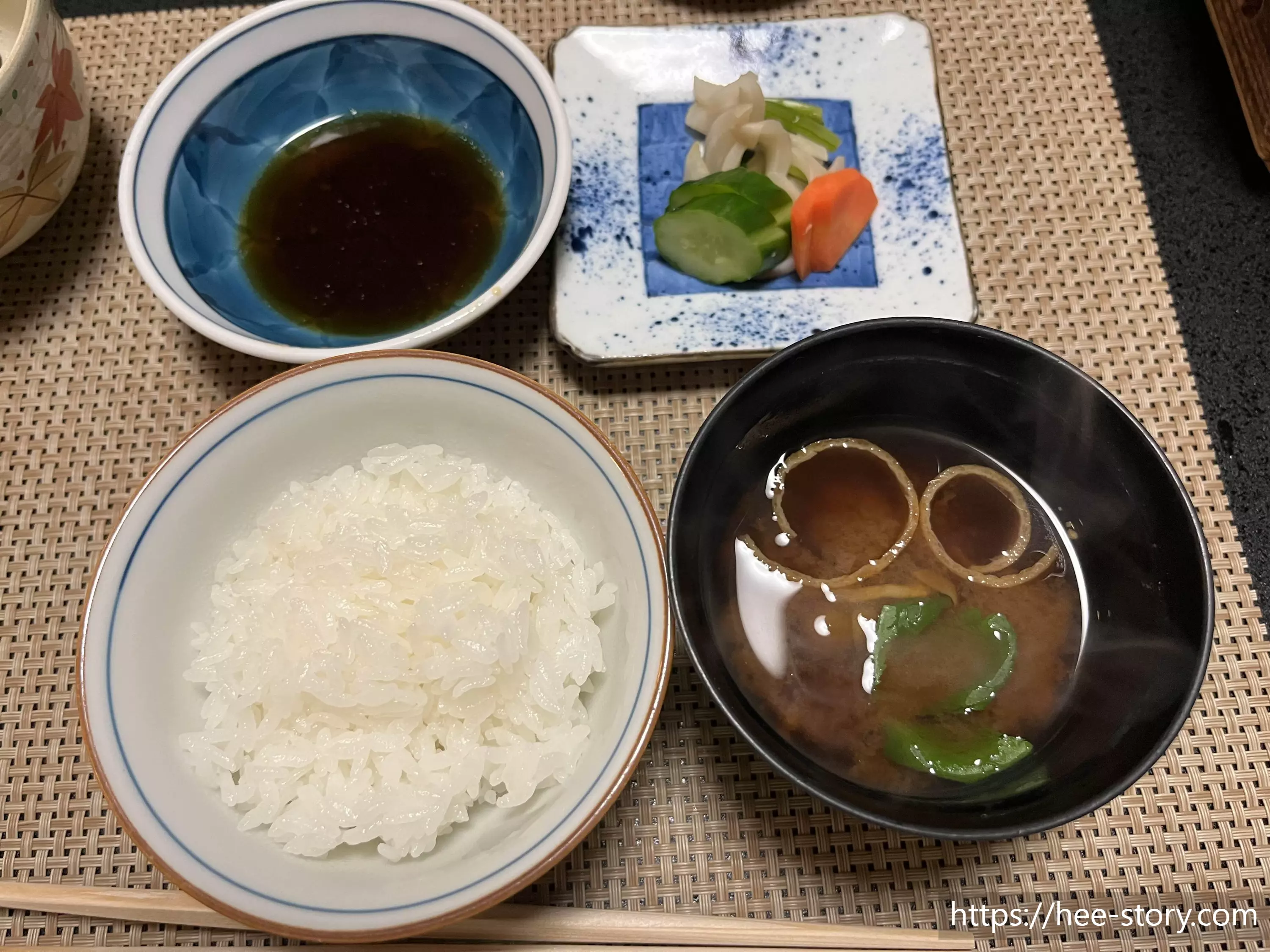 야마다야 료칸 가이세키