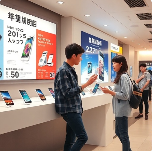 일본 휴대폰 개통 관련 사진