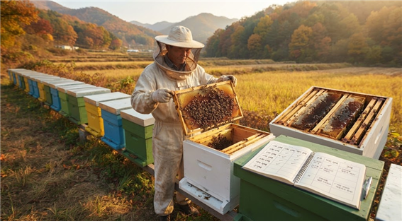 월동 후보 강군 상태 확인