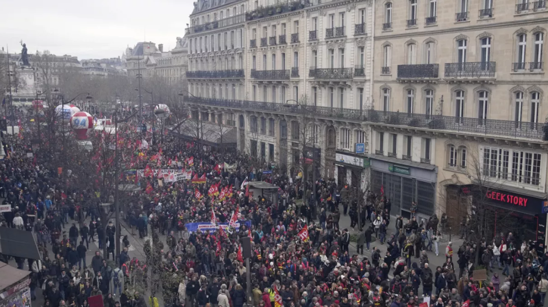2025년 프랑스 시위 관련 사진