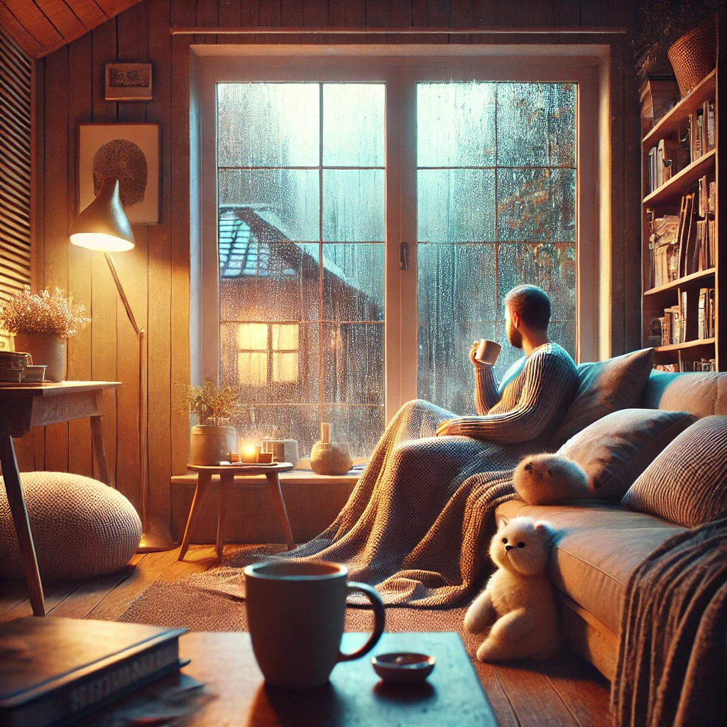 비 오는 날 감성요리