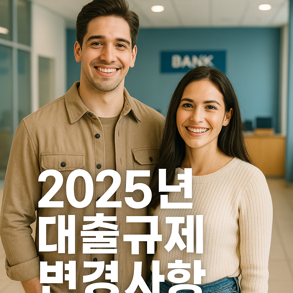 2025년 대출규제 후 변경사항