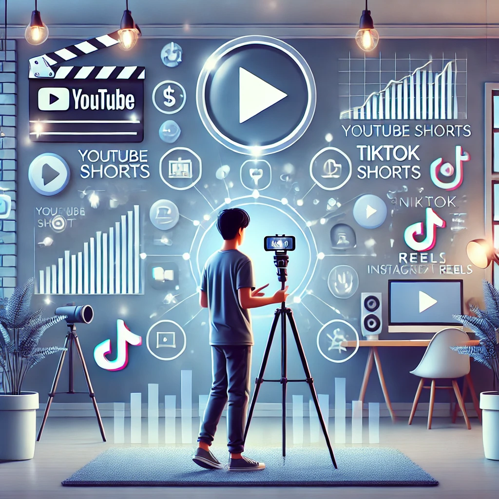 숏폼 영상 수익화 전략: 유튜브 쇼츠, 인스타 릴스, 틱톡으로 패시브 인컴 만들기