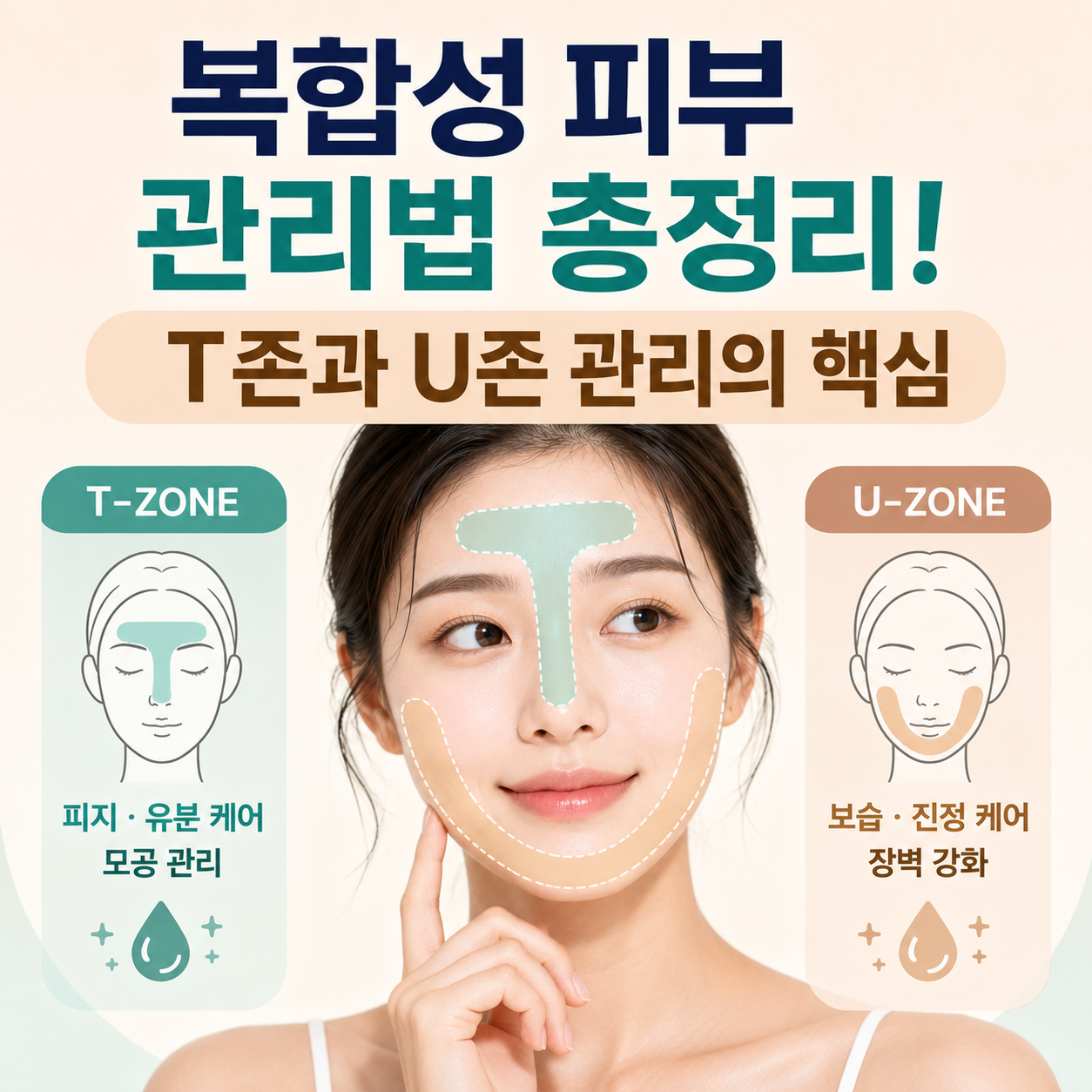 복합성 피부 관리법