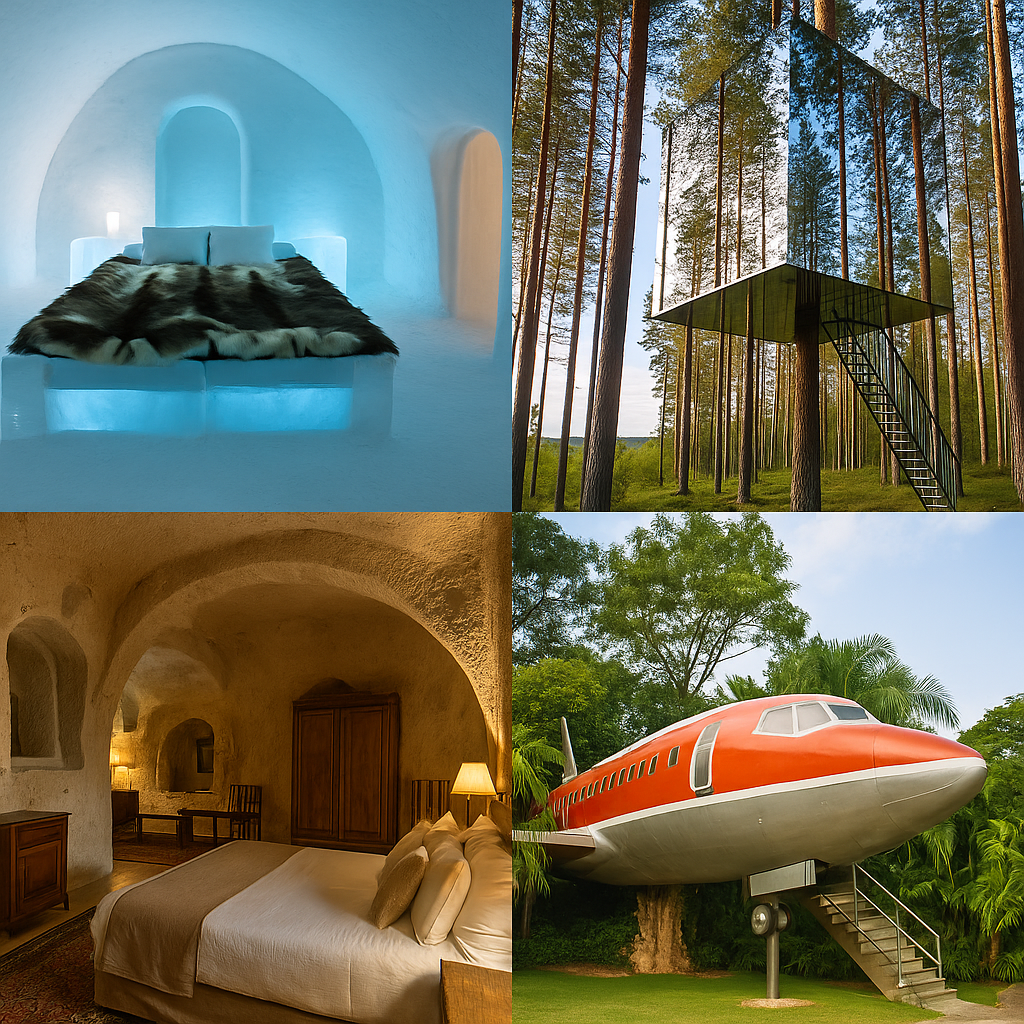 전 세계에서 가장 이색적인 숙소 TOP 10