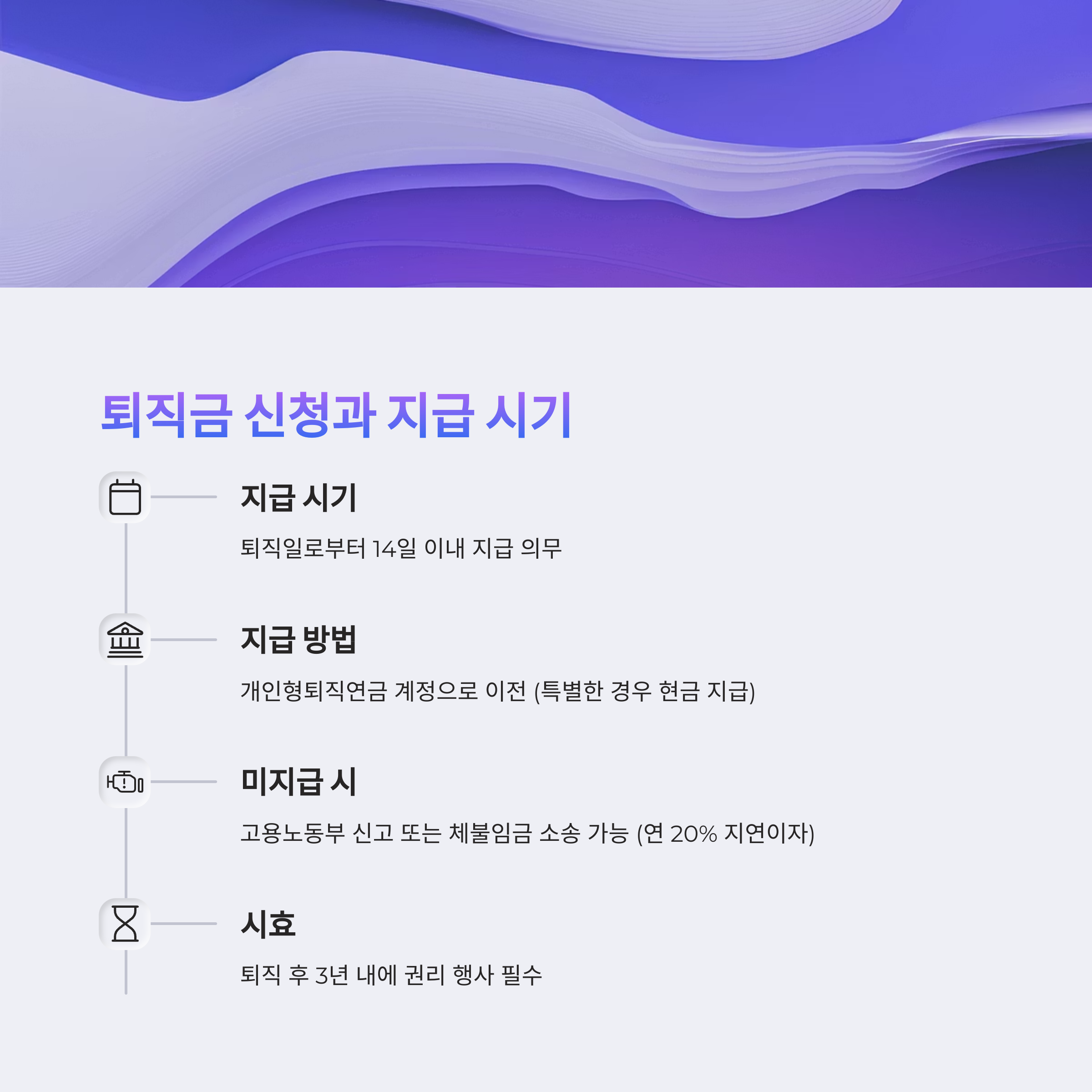 아르바이트 퇴직금