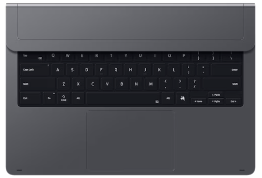 갤럭시탭 프로 키보드 모습