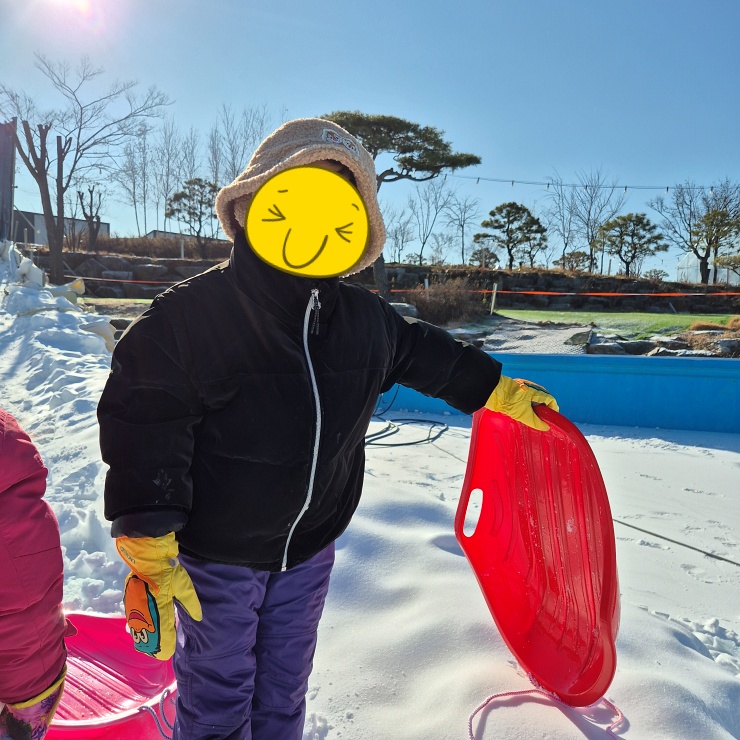 파주 뮌스터담 눈썰매장
