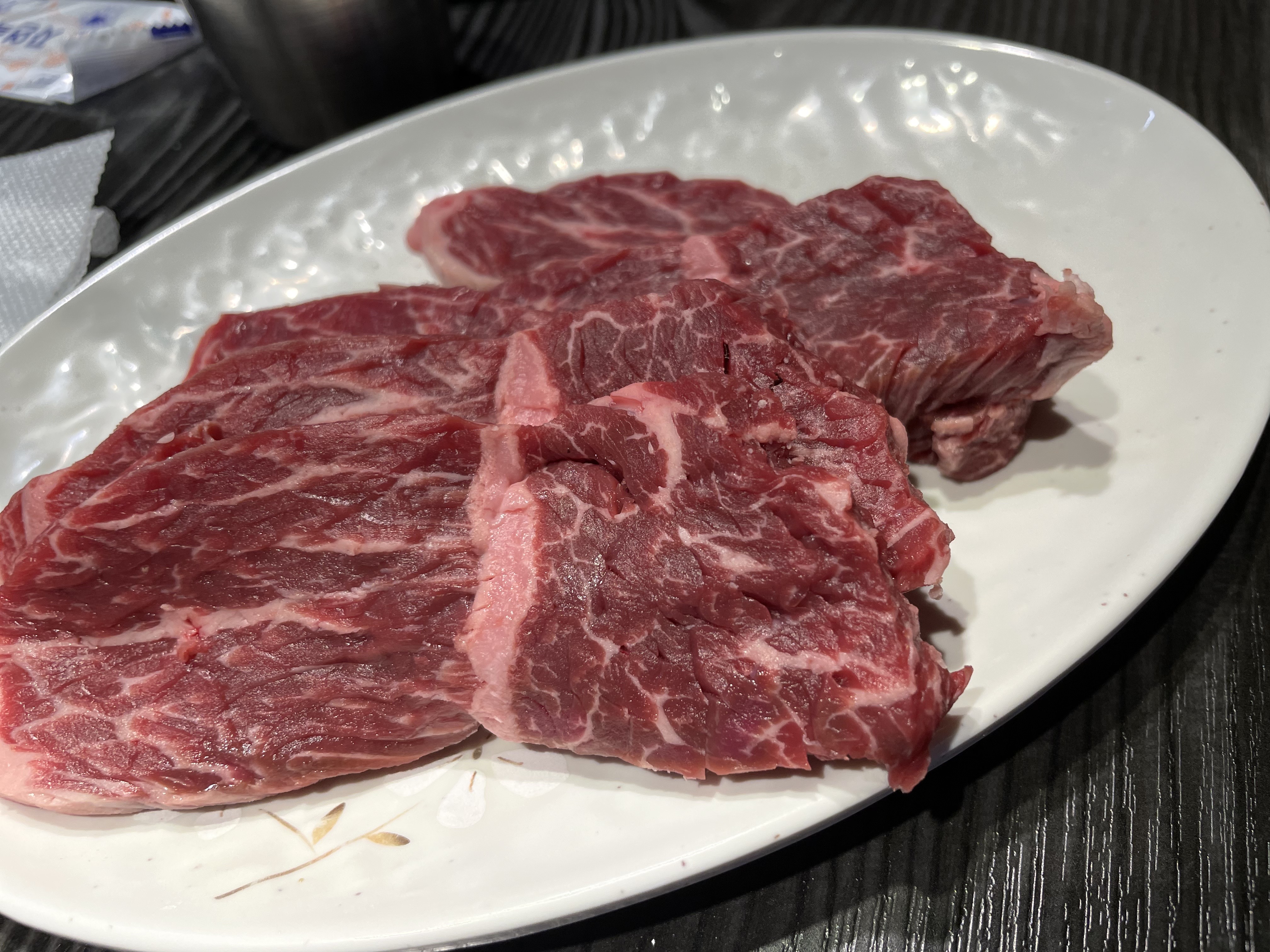 고기 한접시