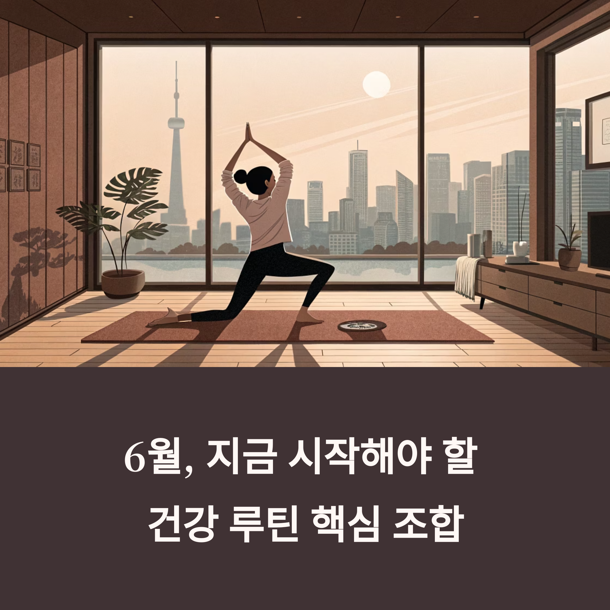 6월, 지금 시작해야 할 건강 루틴 핵심 조합