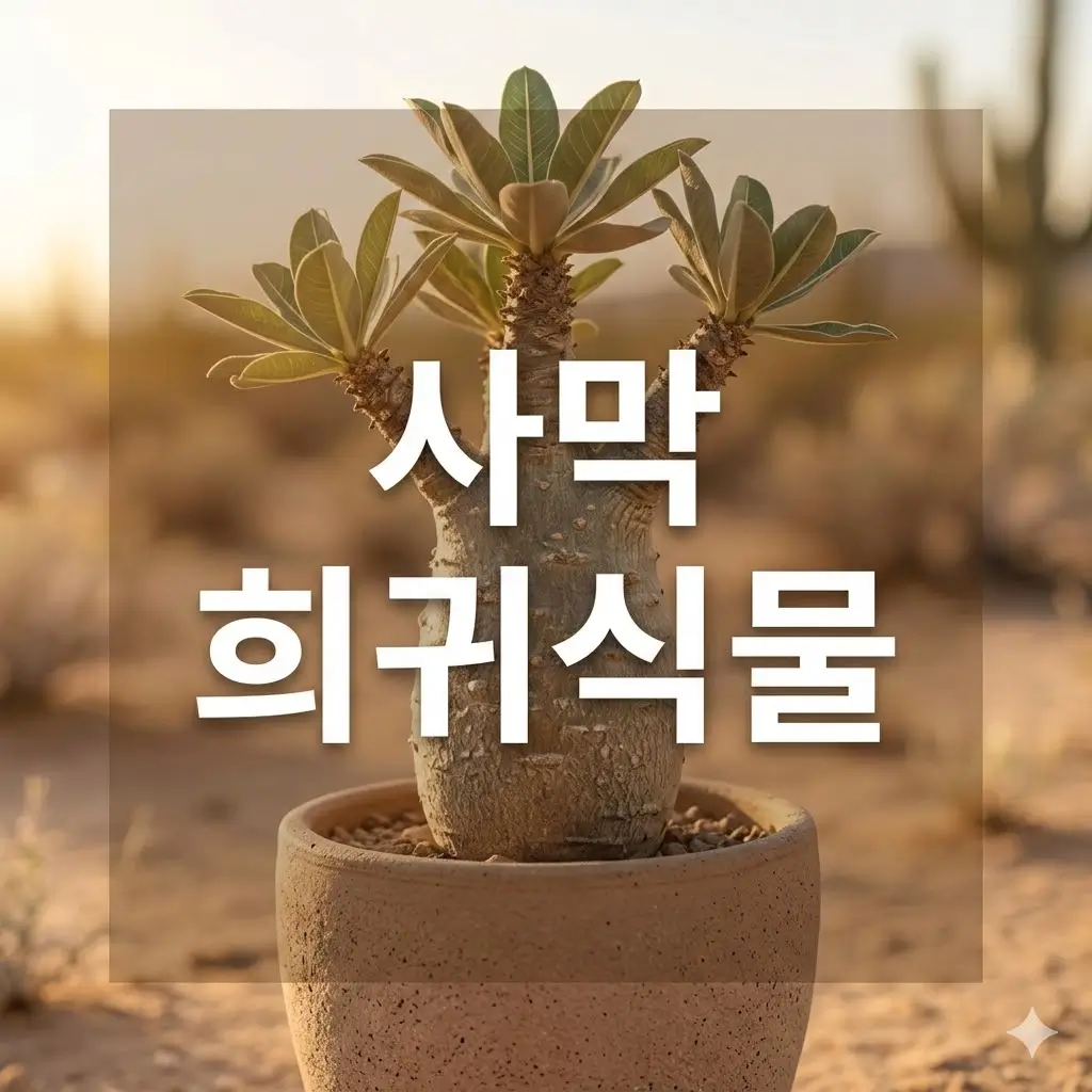 사막 희귀식물이란 무엇인가요 쉽게 정리해봅니다