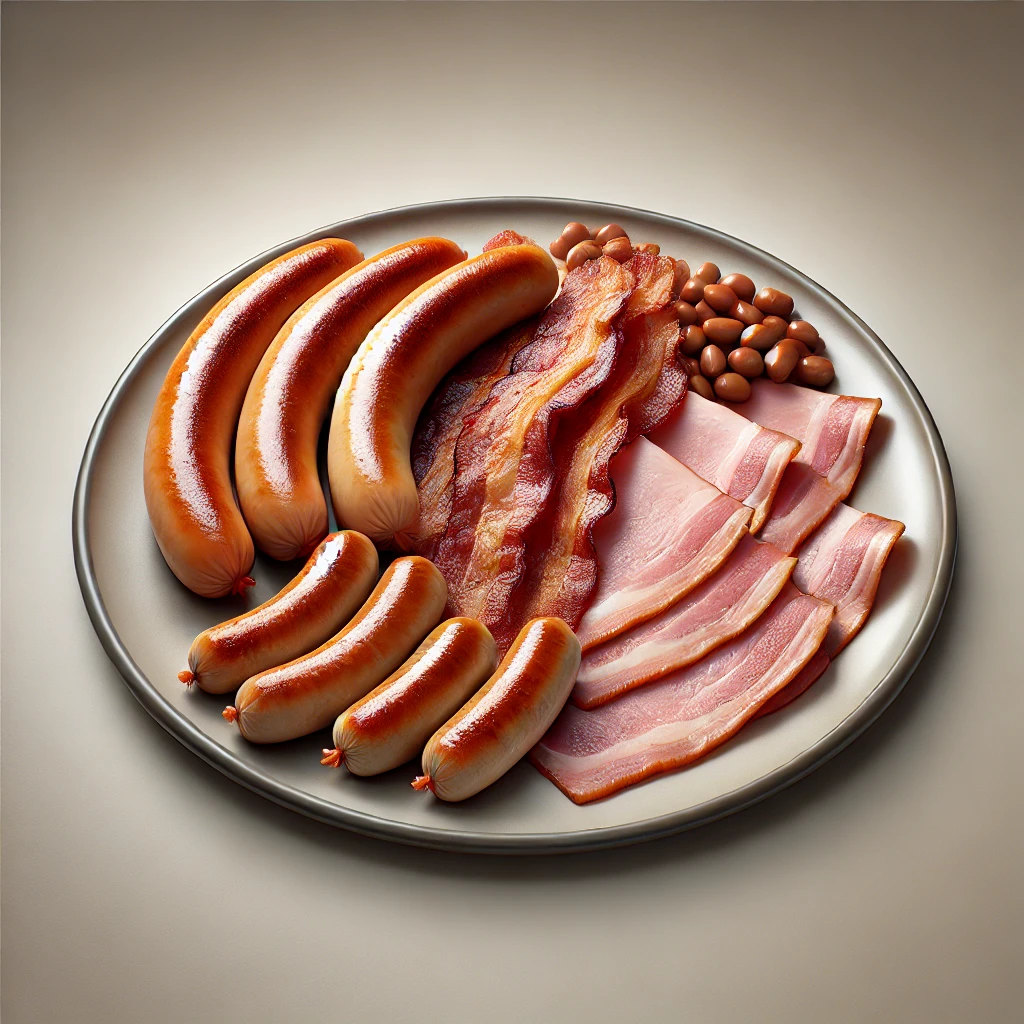 베이컨-소시지-햄