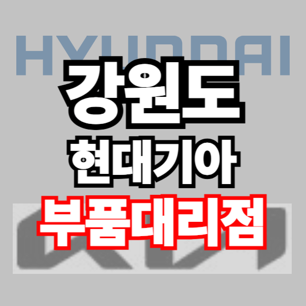 강원도 현대자동차 기아자동차 부품조회 부품검색