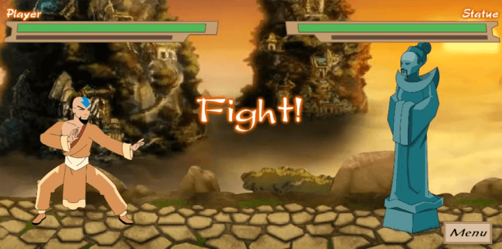 아바타-아레나-플래시게임-시작-화면