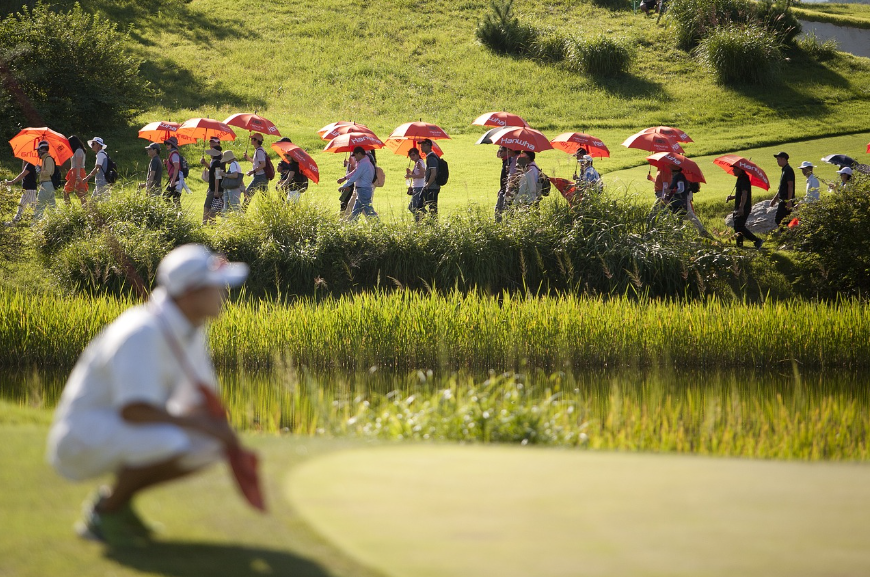 골프 대회 갤러리 필수 에티켓 관련 이미지