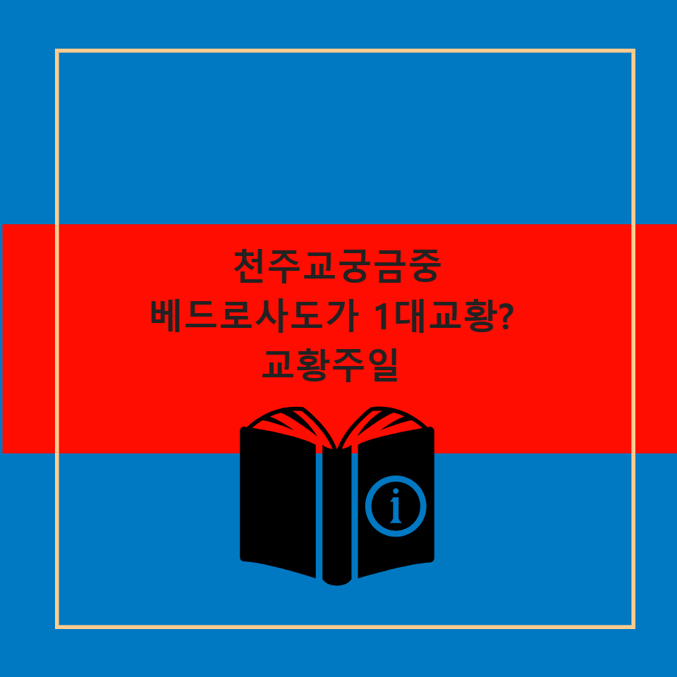 베드로사도 대축일 1대교황 교황주일