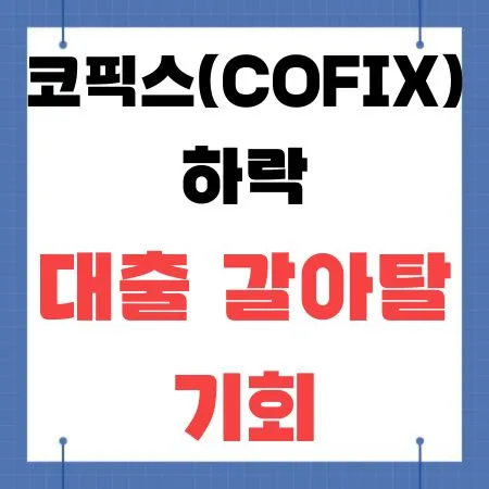 코픽스 하락