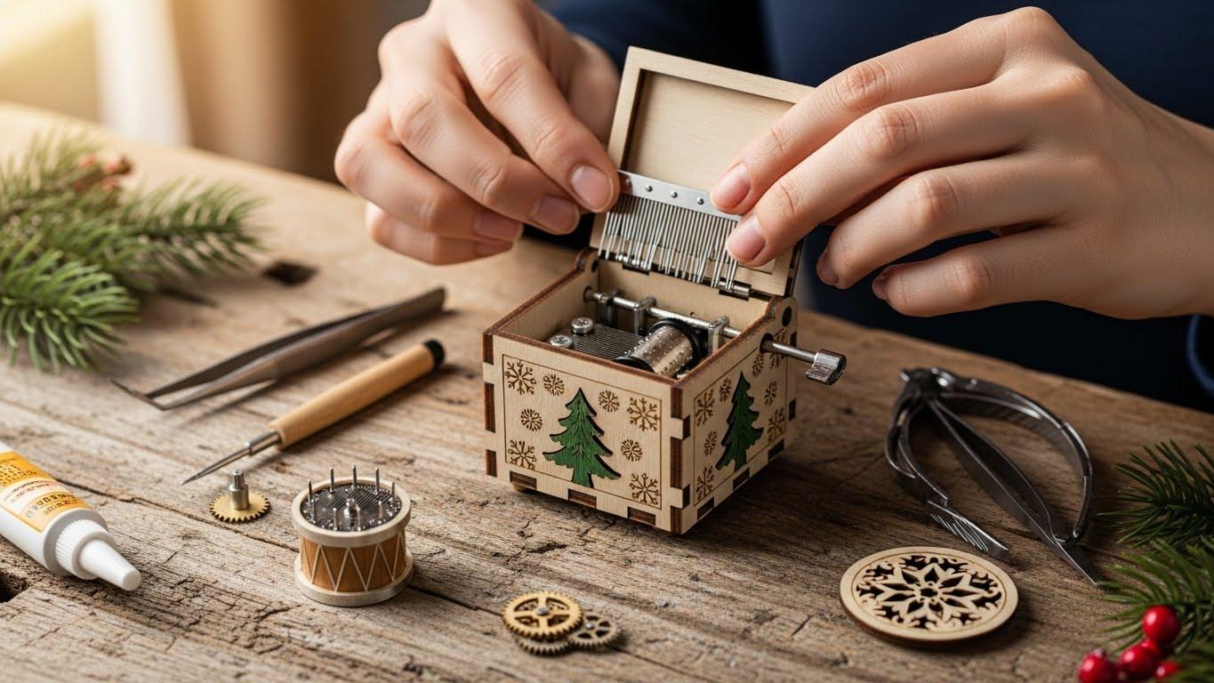 크리스마스 diy 오르골