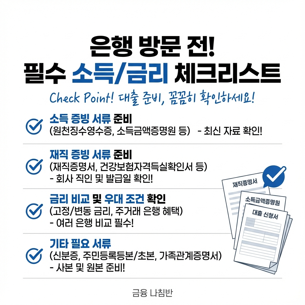 생애최초 주택자금대출 서류