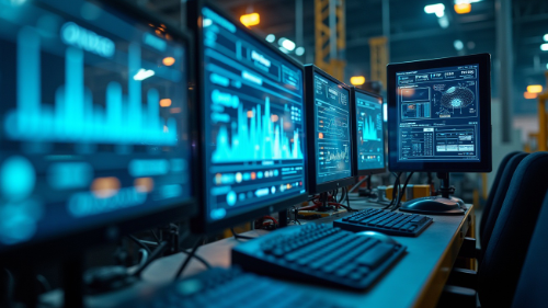 AI 기반 예측 유지보수 이미지입니다.