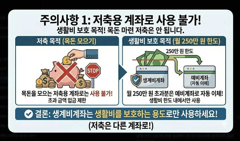 압류방지통장 개설 방법 완벽가이드 [2026년] 전국민 생계비계좌 신청 5단계