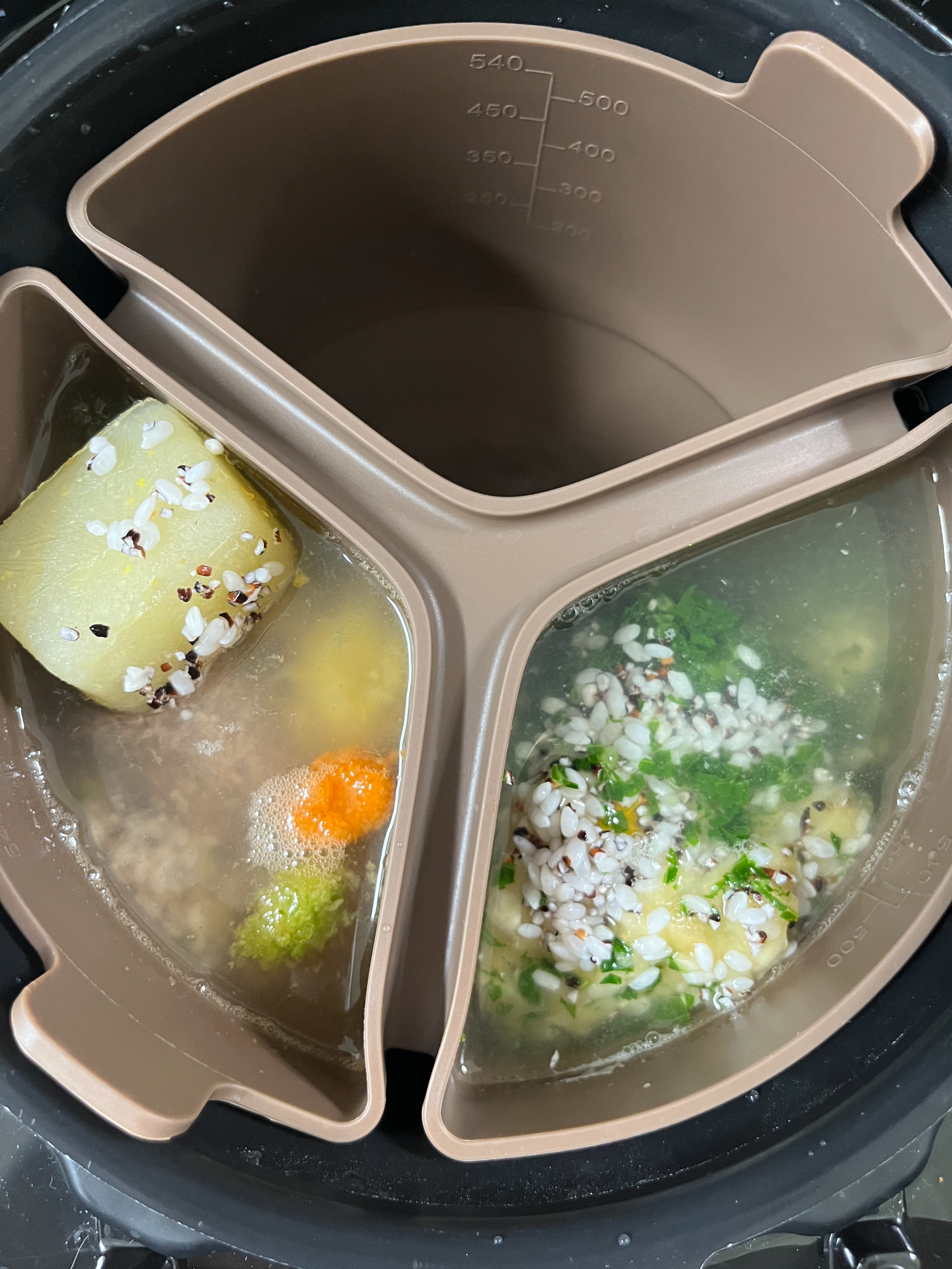 밥솥이유식 만들기