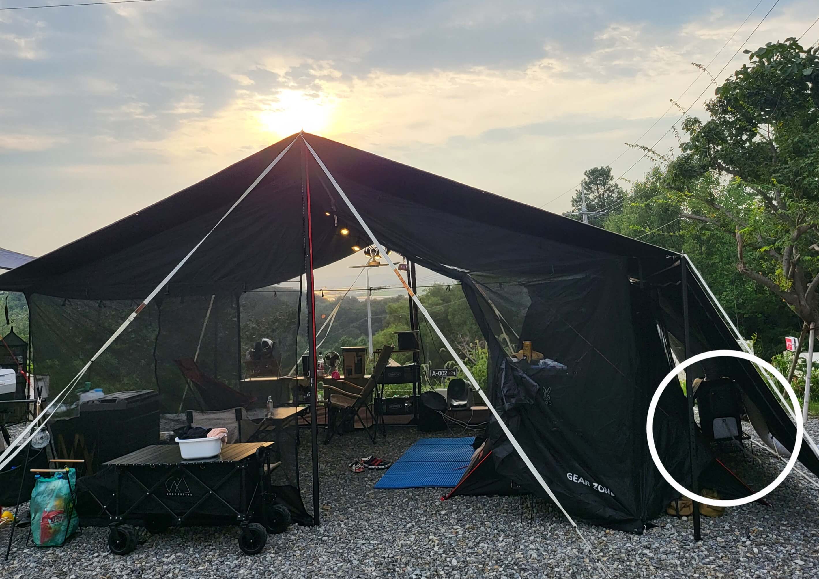 여름은 캠핑용 에어컨과 함께