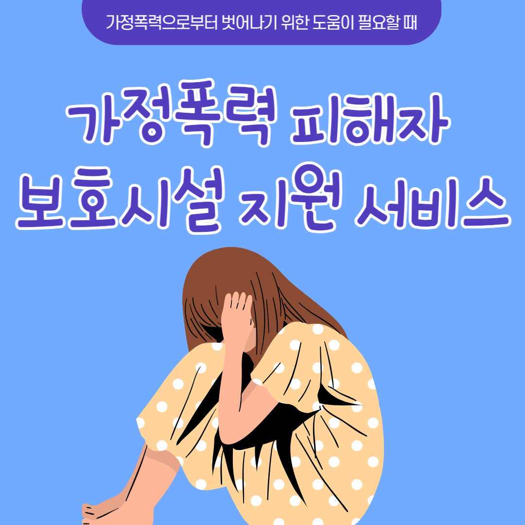 가정폭력 피해자 보호시설 및 지원 서비스