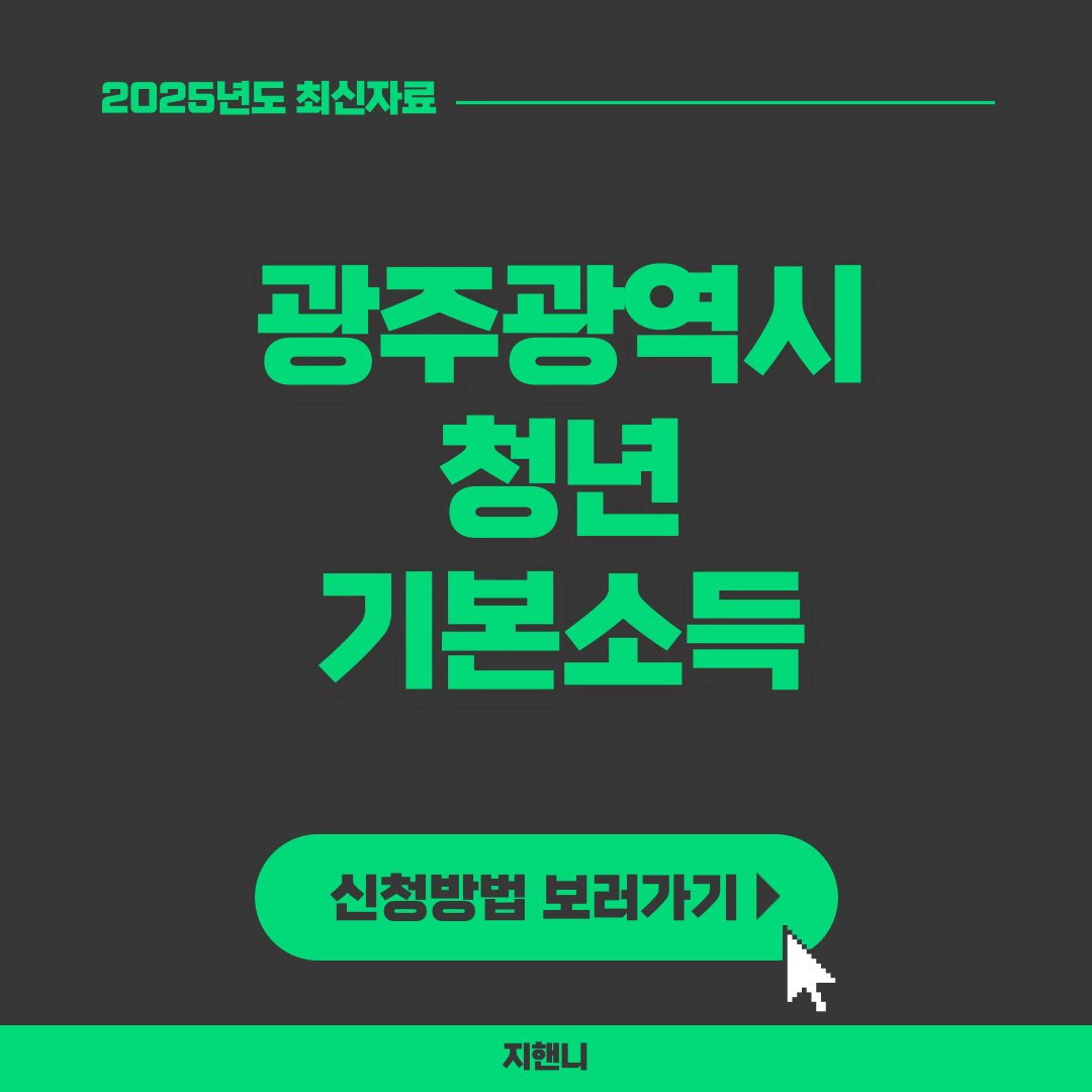 광주광역시 청년 기본소득