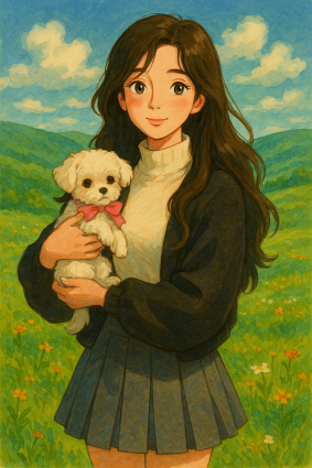 원본 사진을 고퀄리티 애니메이션 캐릭터 이미지로 제작