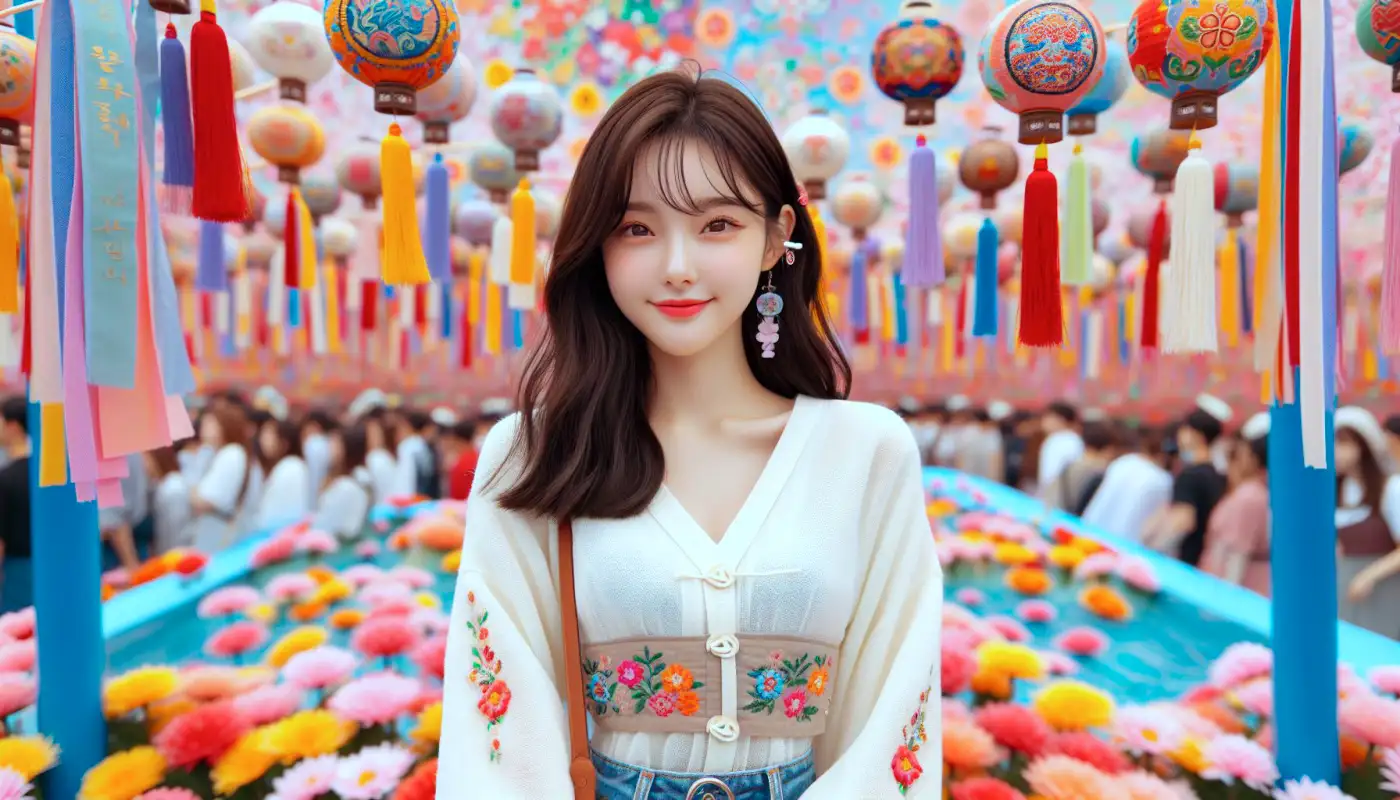 시산제-상차림의-의미를-알아보는-여성의-모습