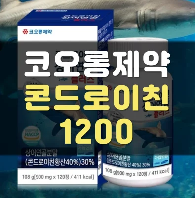 코오롱제약-콘드로이친1200