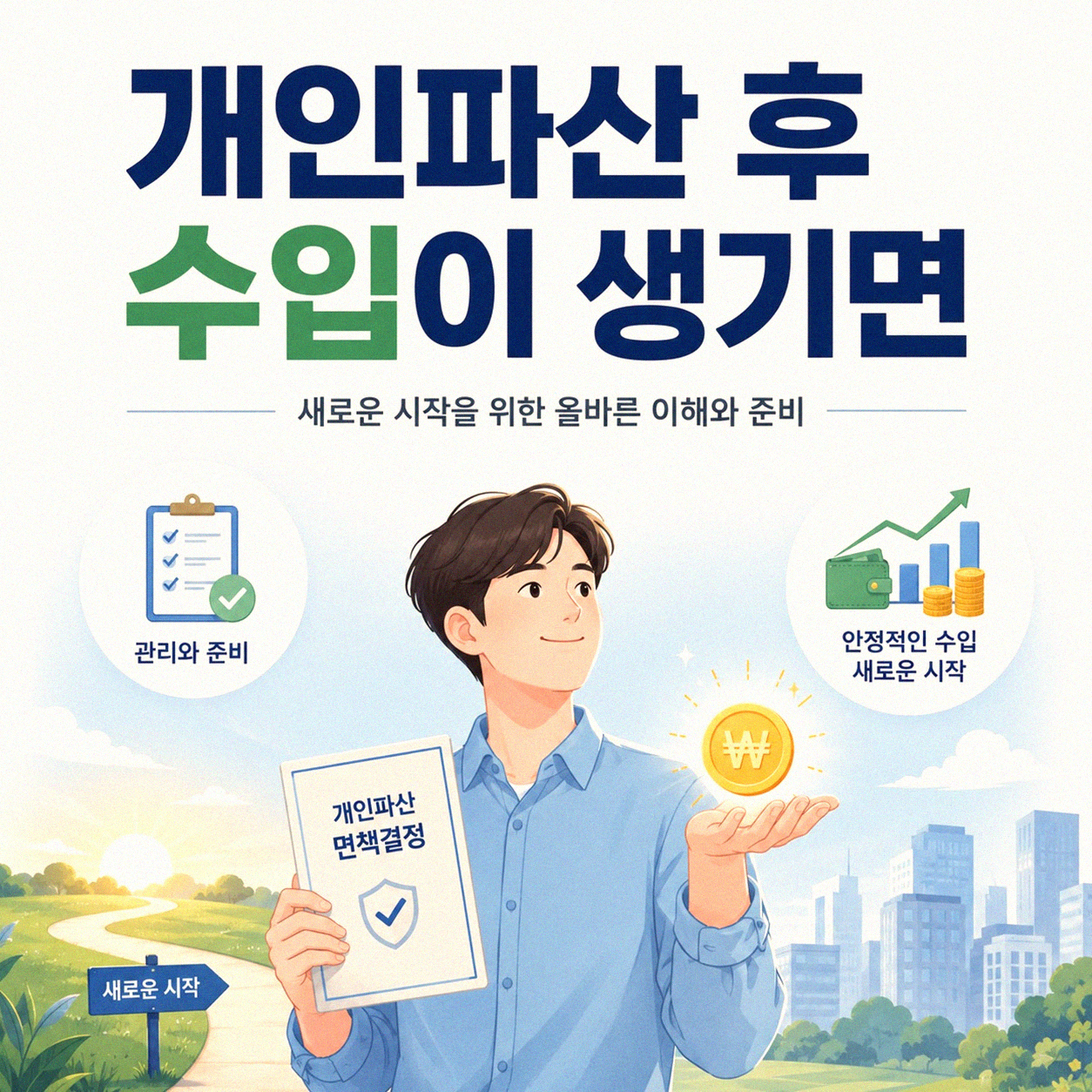 개인파산 후 수입이 생겼을 때 어떻게 되나요