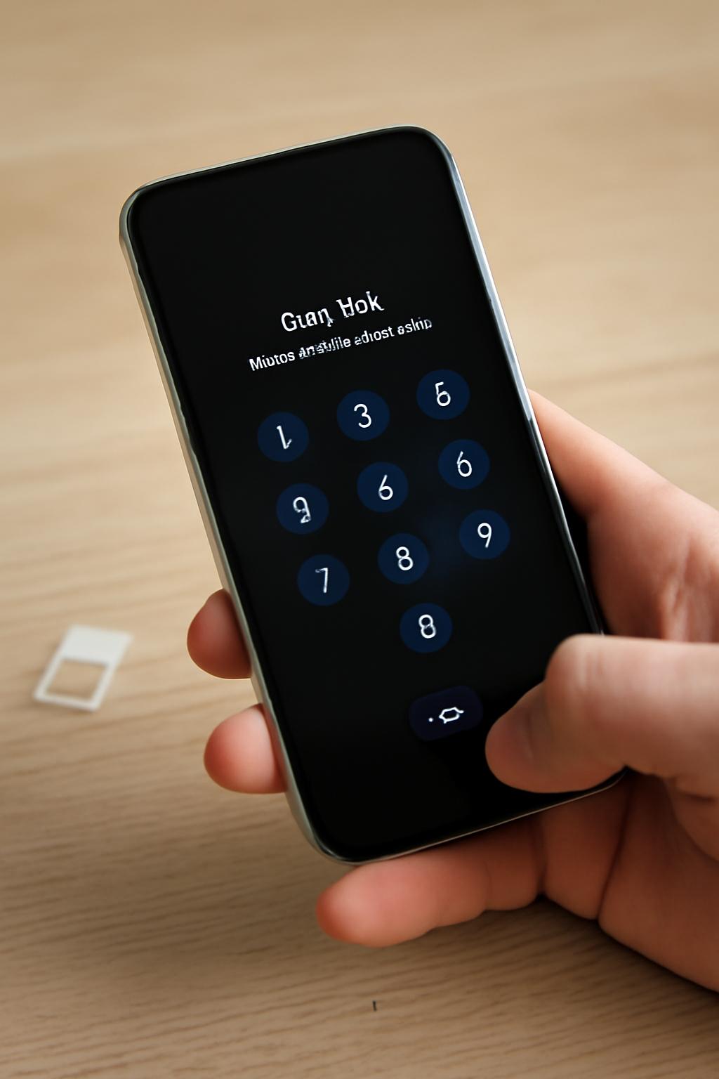 유심비밀번호변경