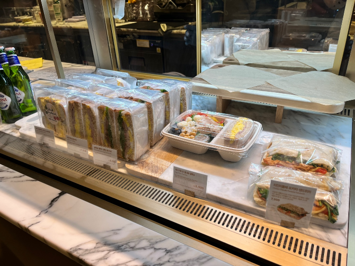 샌드위치, 샐러드