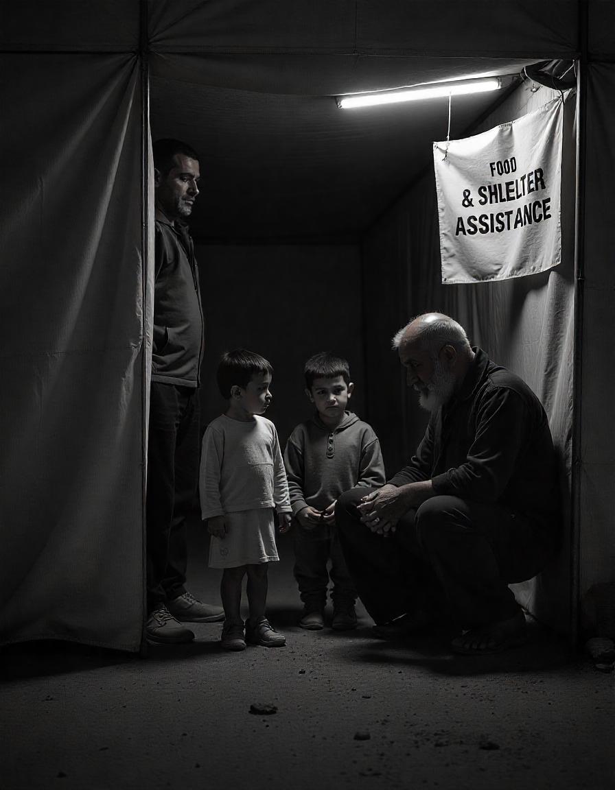 경제적으로 어려운 사람들 관련 사진