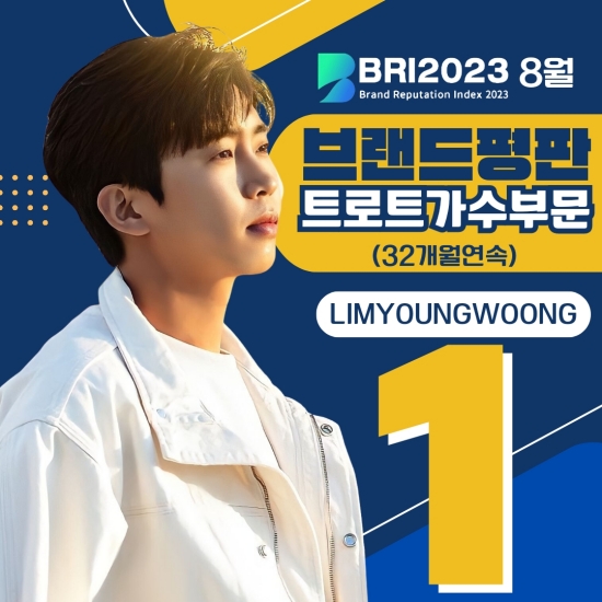 임영웅 브랜드평판 1위 이미지