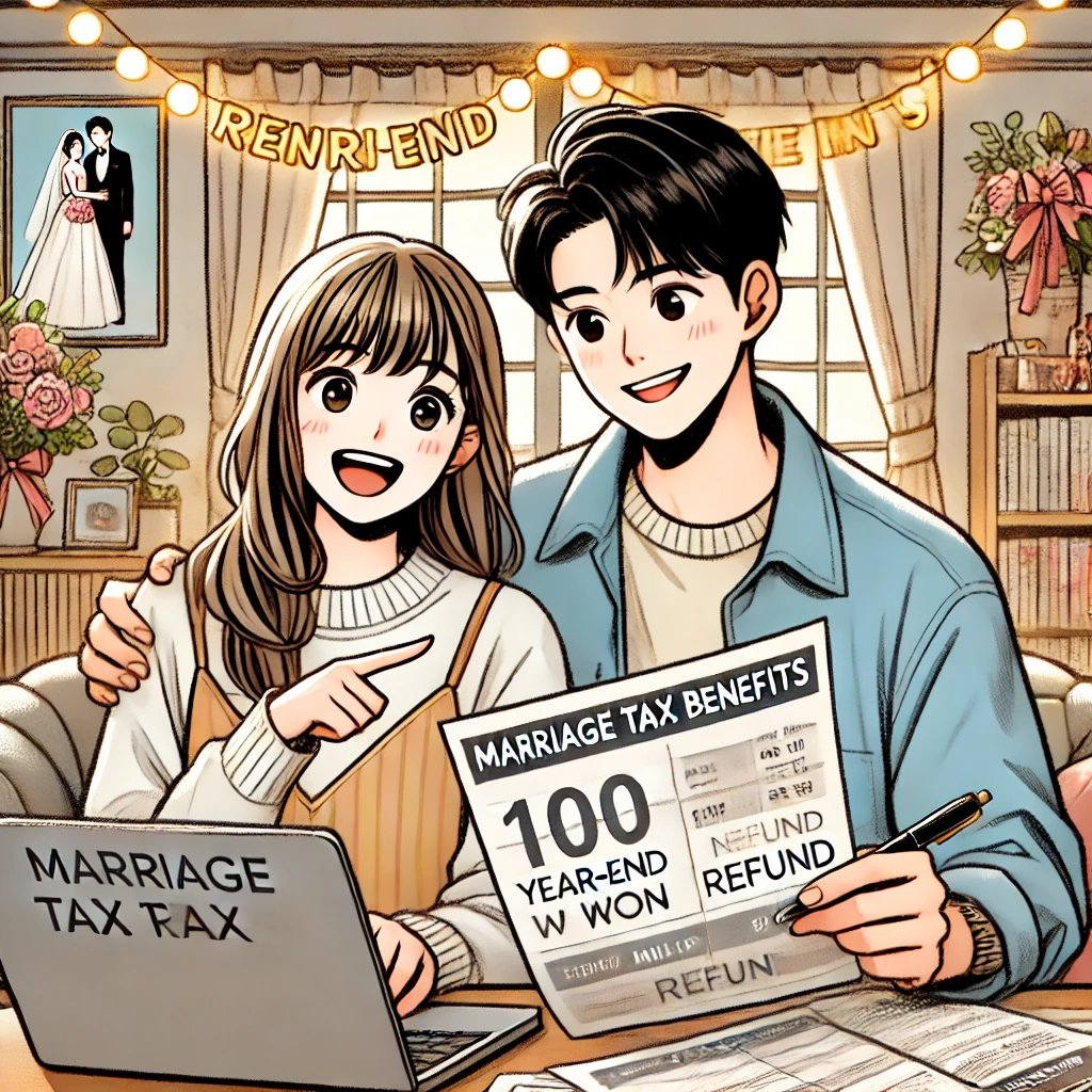 올해 결혼하면 세금 100만 원 돌려받는다! 연말정산 세액공제 꿀팁 총정리