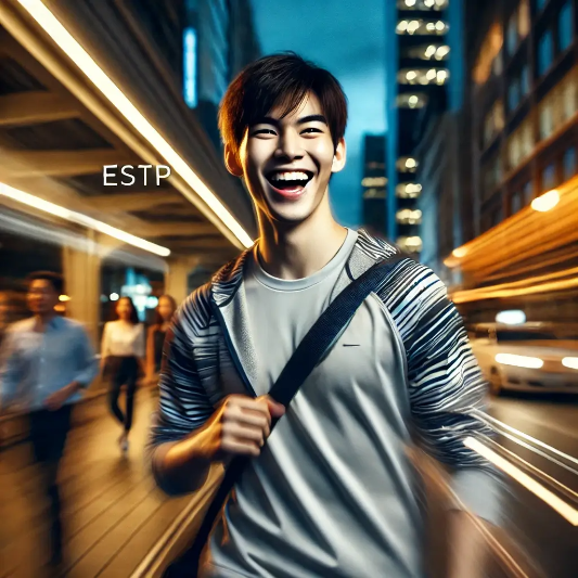 estp,활동가,사교성,에너지,스포츠,유머
