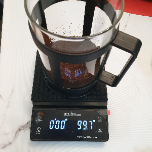 슈퍼소닉 추출 순서 _ 커피 100g