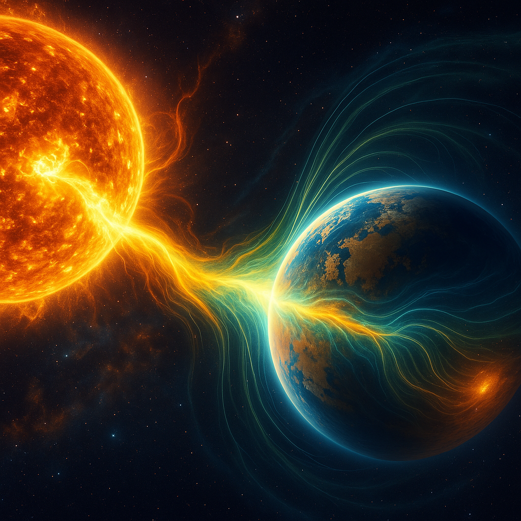 태양풍이 행성 대기에 미치는 영향과 우주 날씨