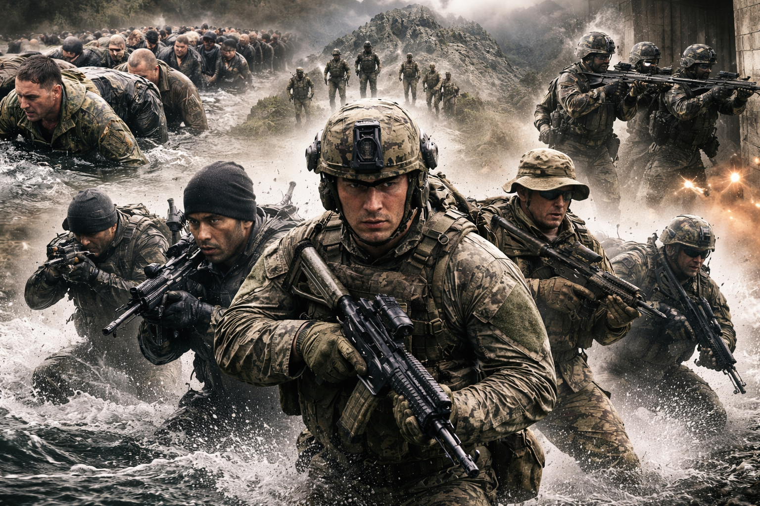 특수부대 선발 과정과 탈락률 총정리｜네이비씰&middot;SAS&middot;델타포스는 왜 이렇게 힘들까 관련 사진