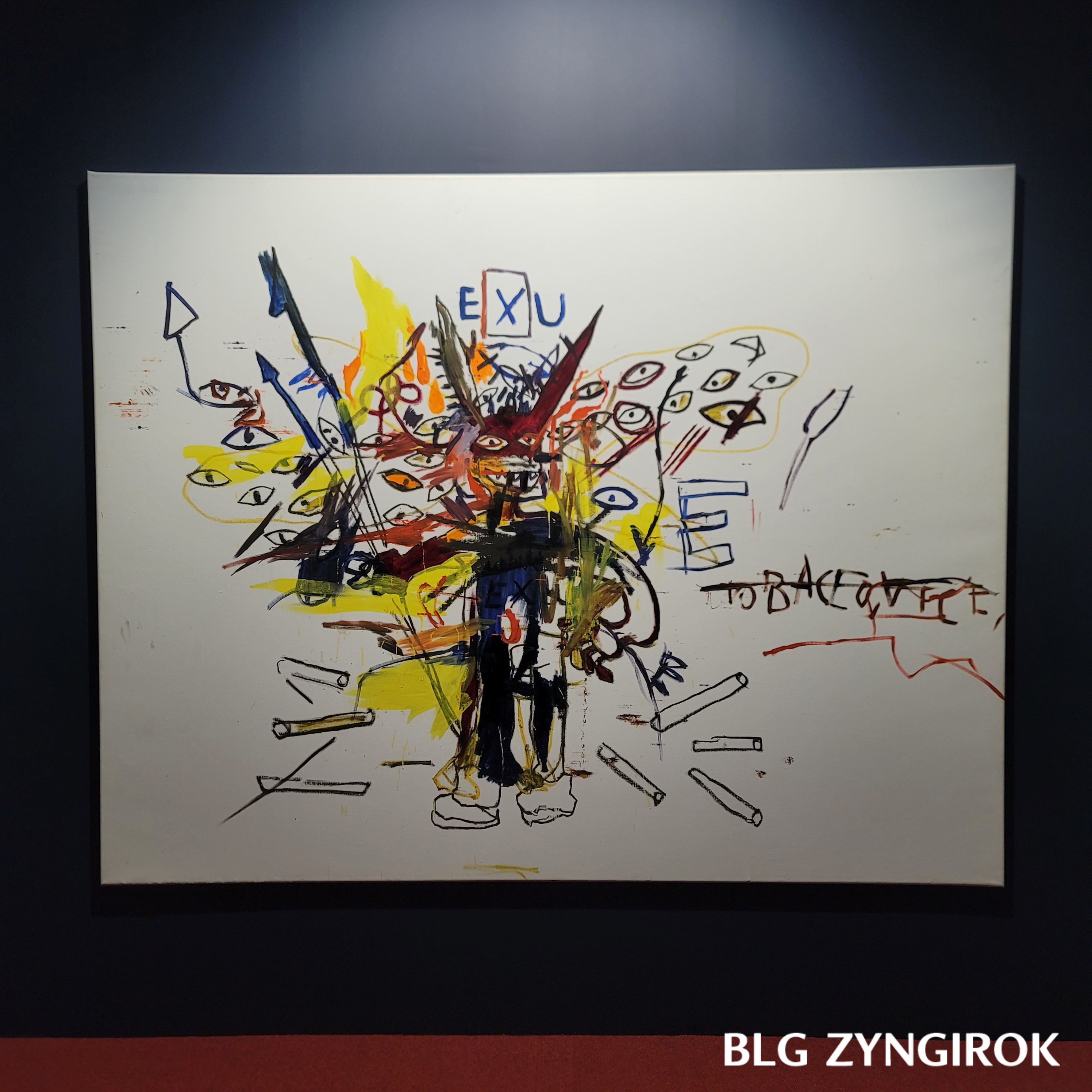 장미셀 바스키아 - 과거와 미래를 잇는 상징적 기호들