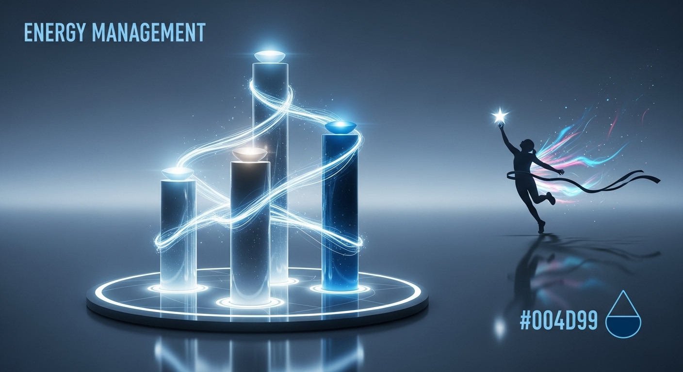 에너지관리, 퍼포먼스극대화, 번아웃예방, 생산성향상, 육체에너지, 감정에너지, 정신에너지, 영적에너지, 자기관리, 트렌드