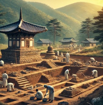 폐사터 발굴